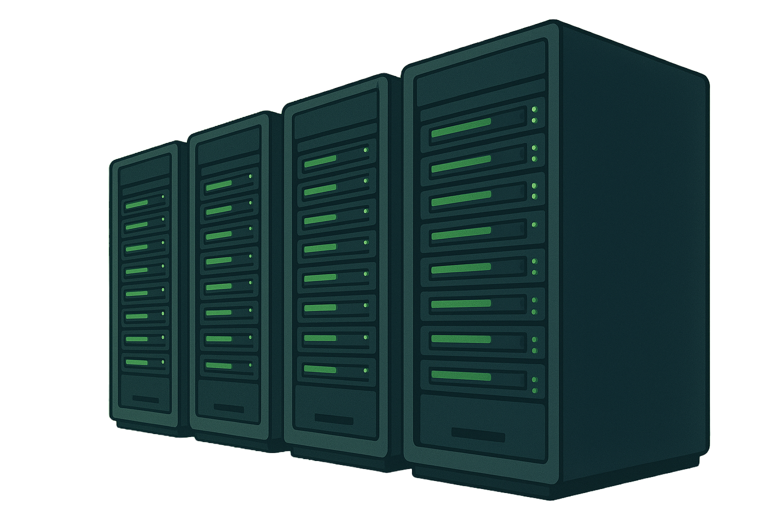 Web Hosting Illustration